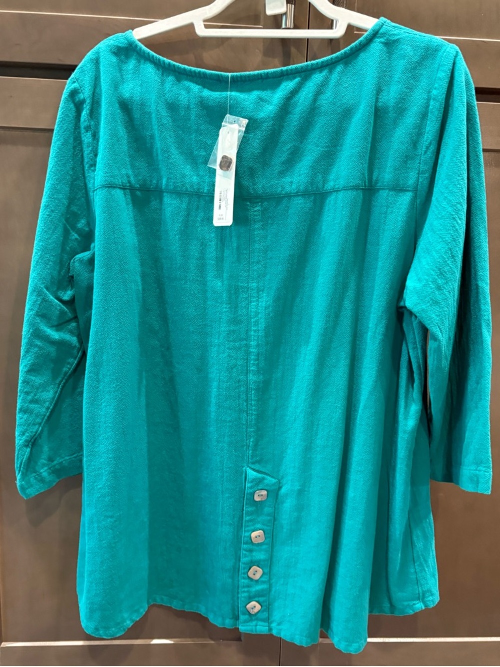 NWT Soft Surroundings Cotton Bar Harbor Gauze Top, XL - Picture 11 of 12